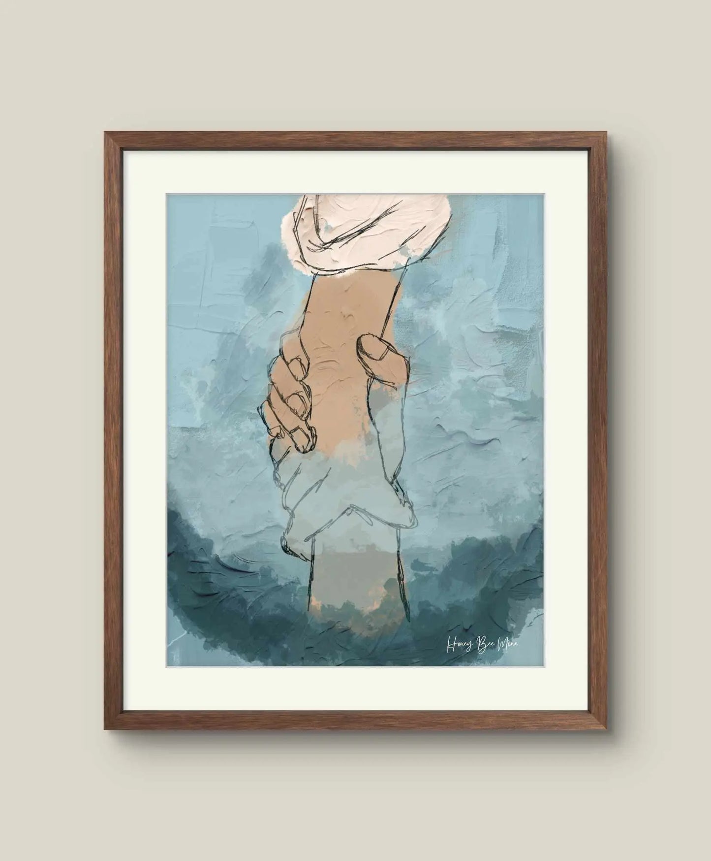 Jesus Will Carry You Honey Bee Mine