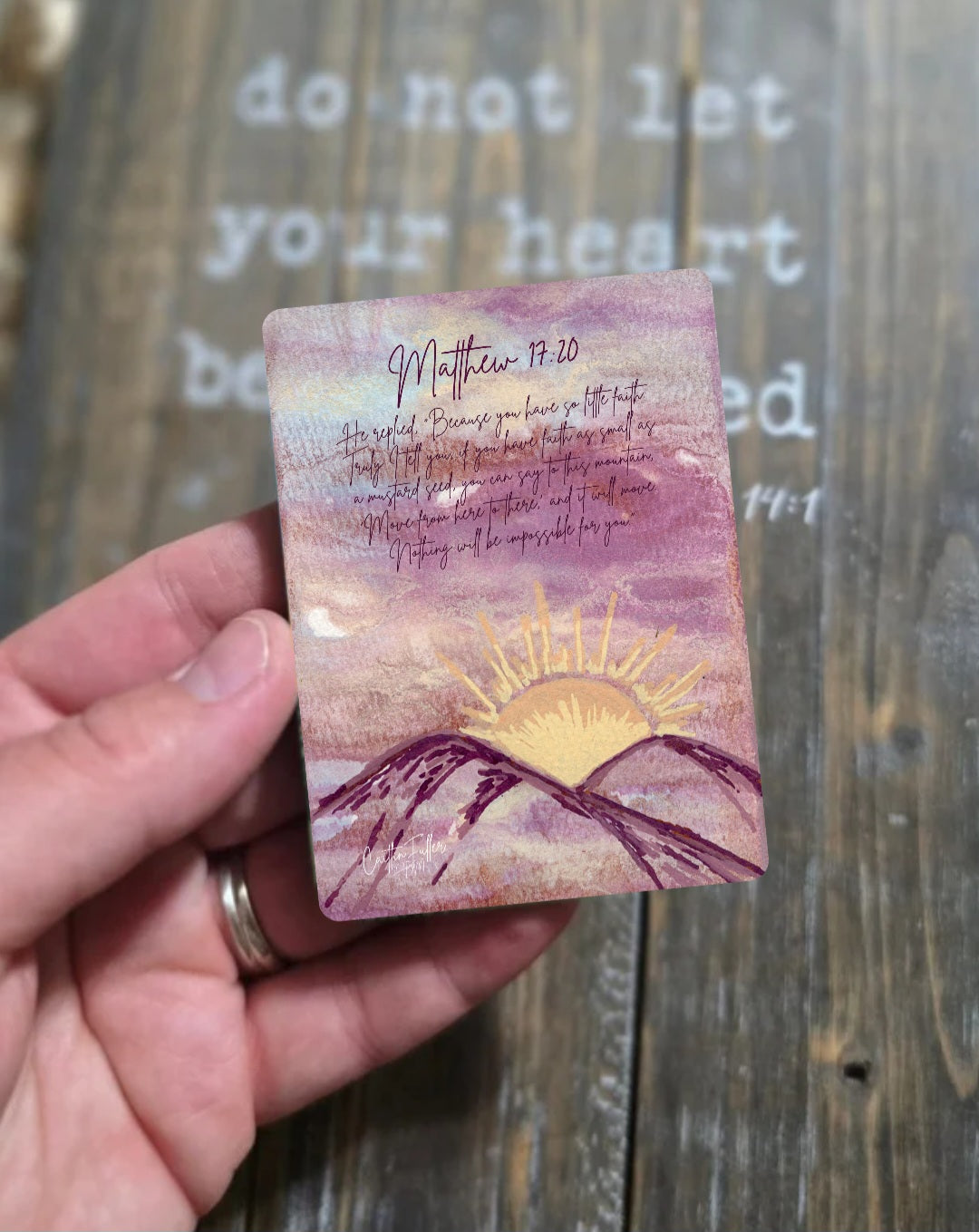 Miniature Artwork Magnet