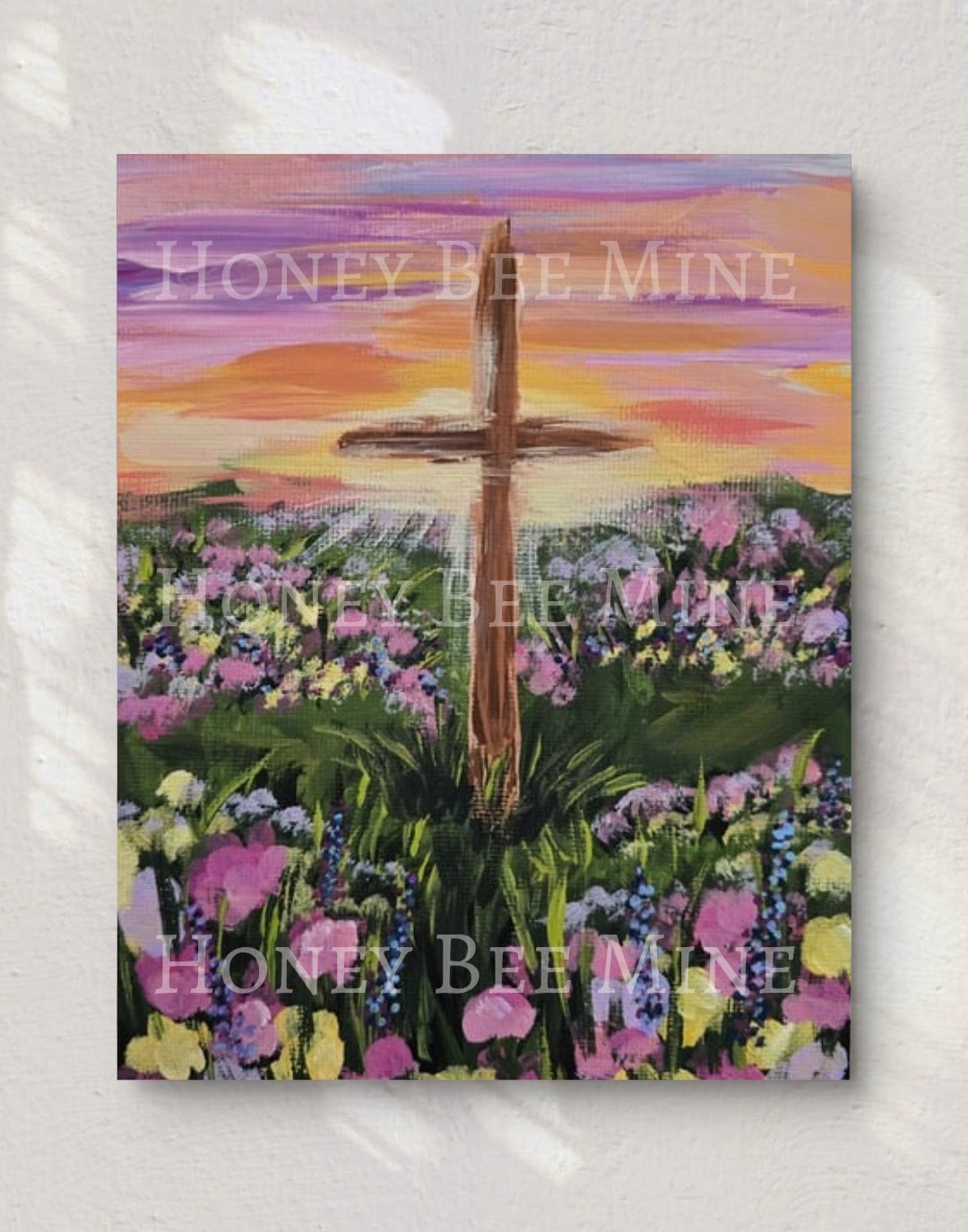 I Am The Living One. Satin Art Print.