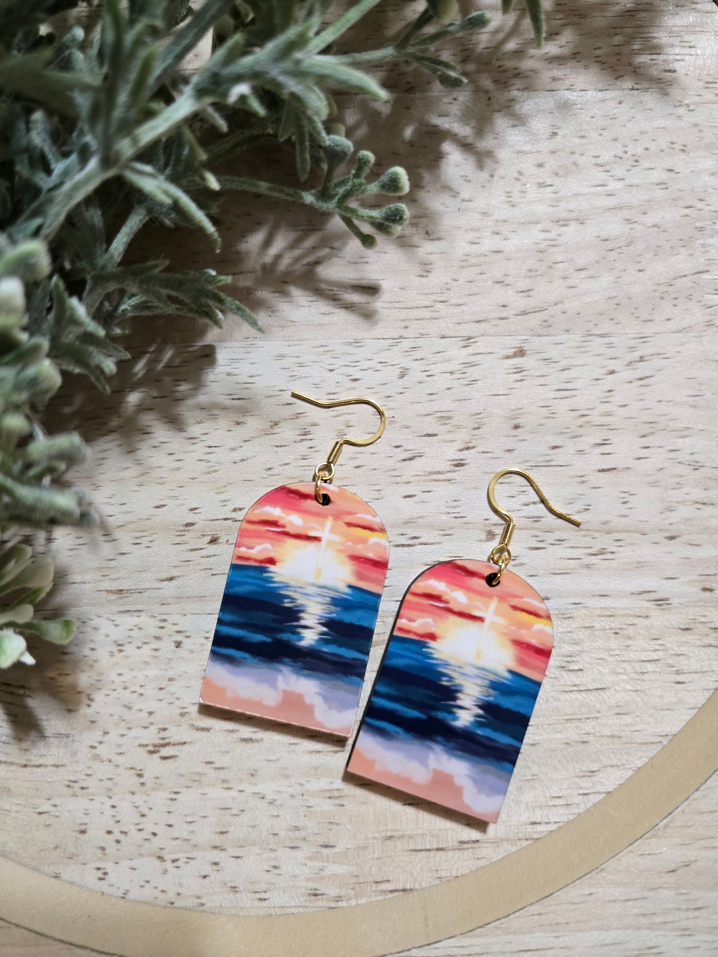 New Every Morning. Artwork Earrings.