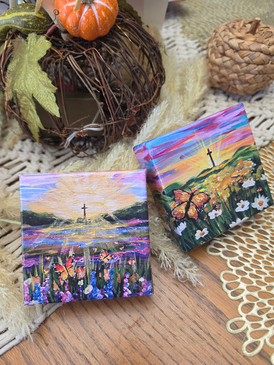 Wrapped Canvas Bundle Mixed Media Prints