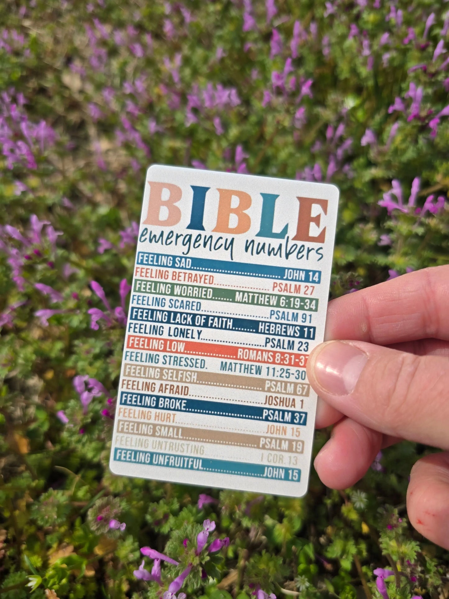 Pocket Reminder Card Honey Bee Mine