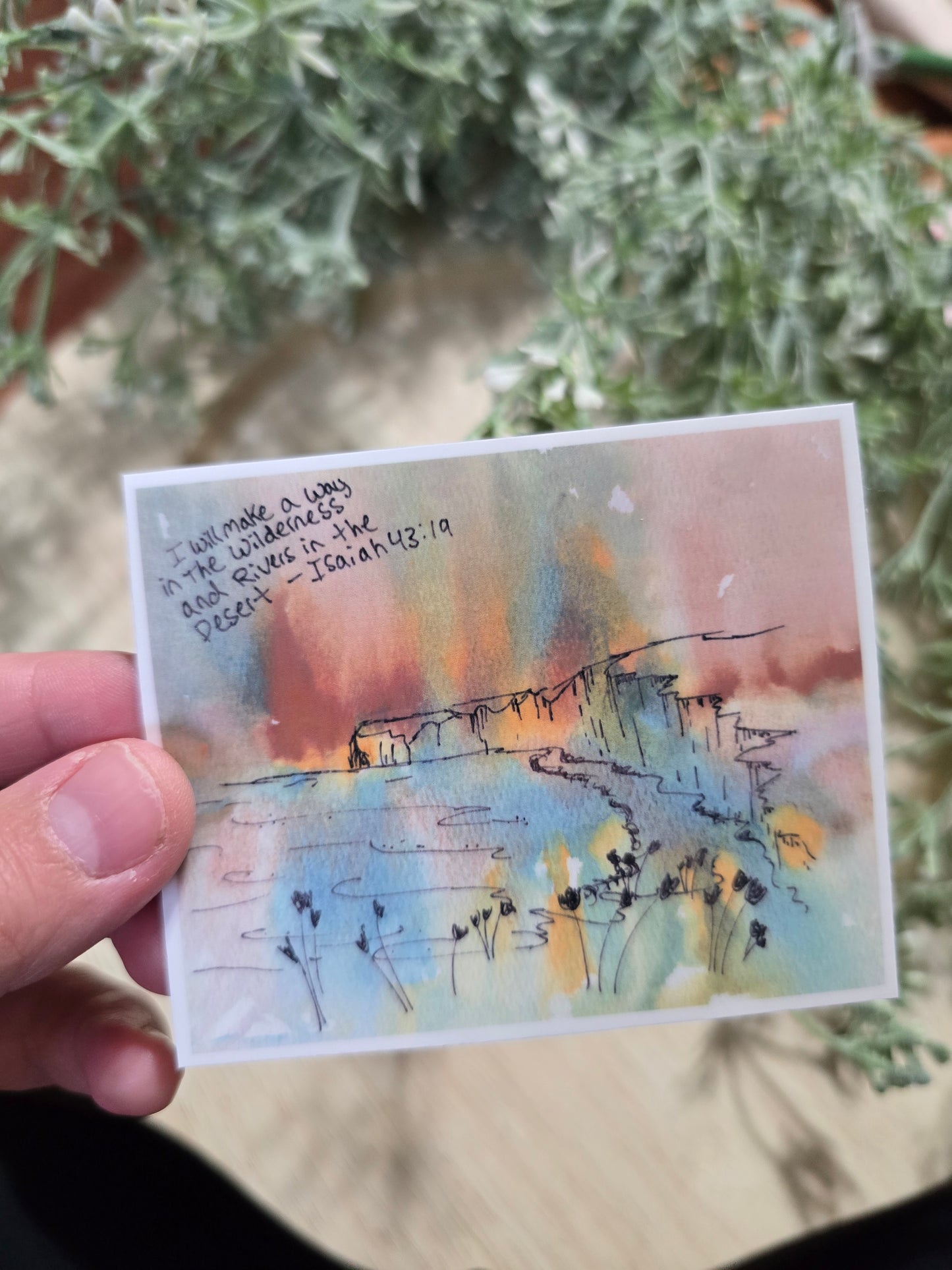 I Will Make a Way. Artwork Vinyl Waterproof Sticker.