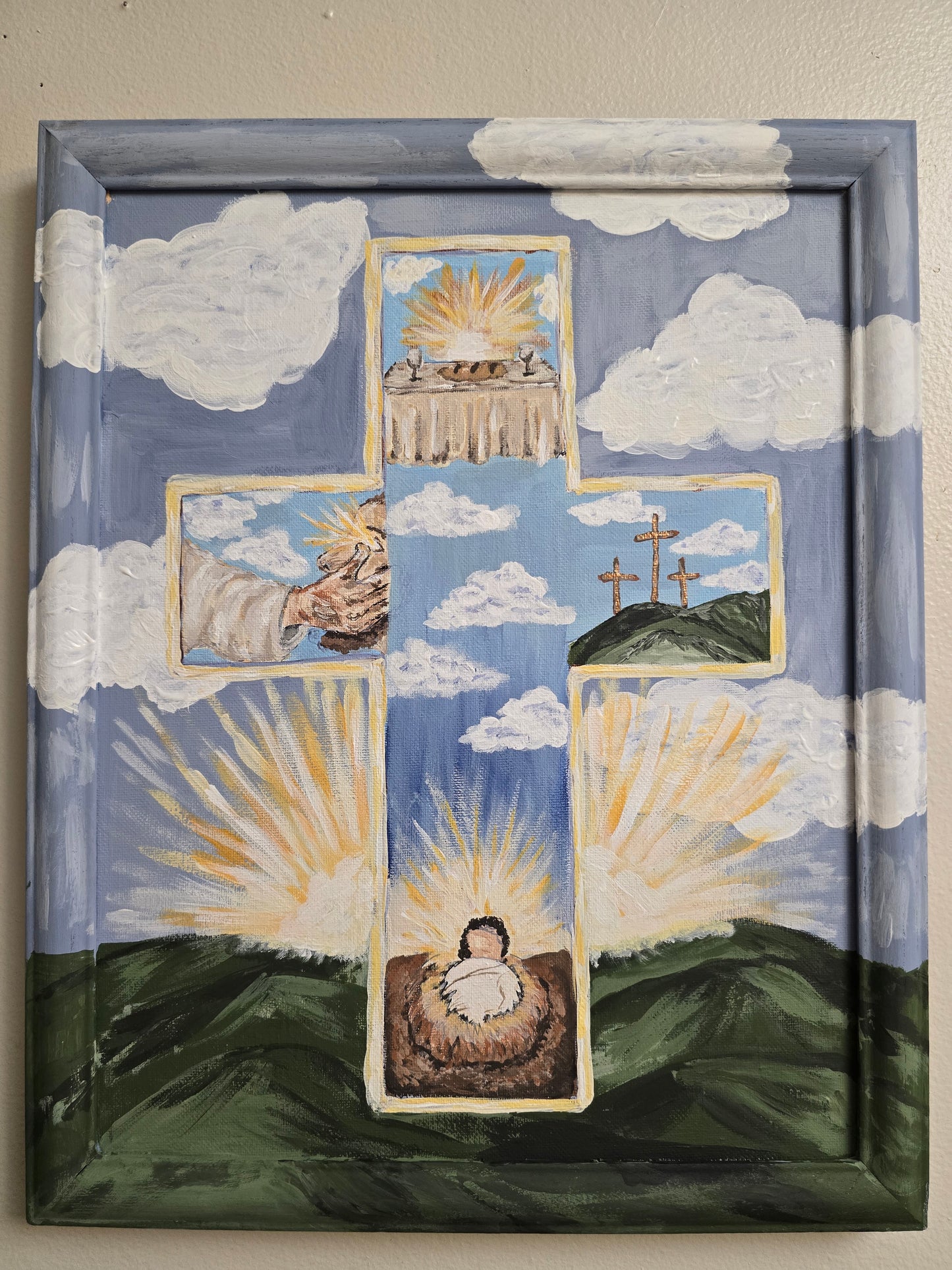 Life Of Jesus. Original Art.