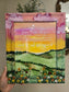 10.5x12in Peace Beyond Understanding. Print Inside Original Painted Frame.