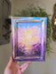 Today, You Will Be With Me In Paradise. Print Inside Hand Painted Frame.