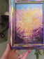 Today, You Will Be With Me In Paradise. Print Inside Hand Painted Frame.