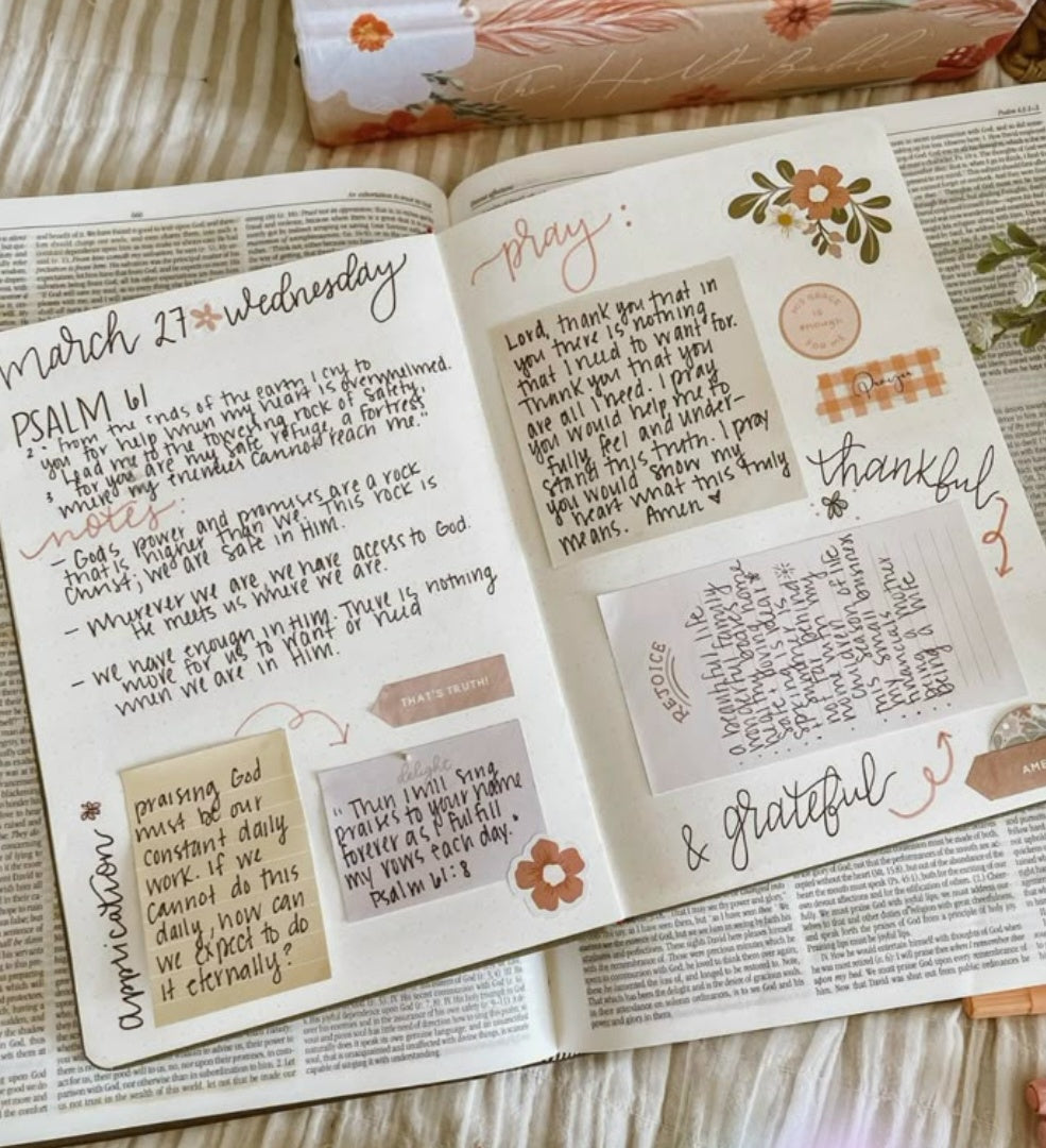 Prayer Journal Starter Bundle. (Read description)