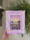 The Old Has Gone, The New Is Here. Print Inside Handmade Frame.