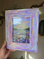 The Old Has Gone, The New Is Here. Print Inside Handmade Frame.
