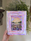 The Old Has Gone, The New Is Here. Print Inside Handmade Frame.