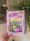 6.5x8.5n. Arise and Shine. Print Inside Orignal Painted Wooden Frame.