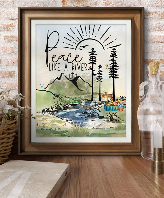 Peace Like a River. Print Only.