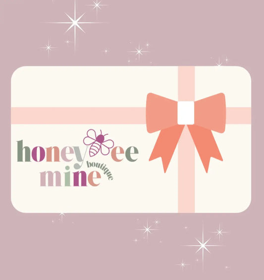 Honey Bee Mine Gift Card Honey Bee Mine