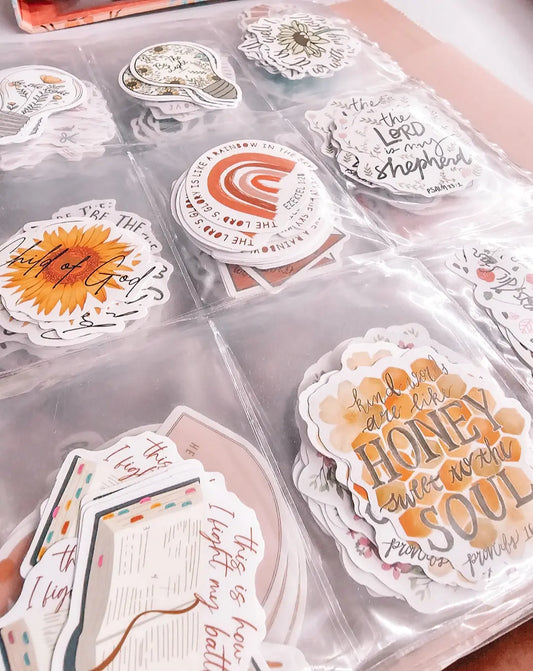 THREE Waterproof Vinyl Stickers! for Water Bottles/Vehicle & More Honey Bee Mine