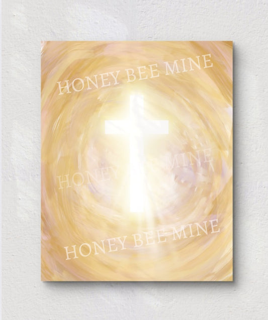 The Light of The World. Satin Art Print.