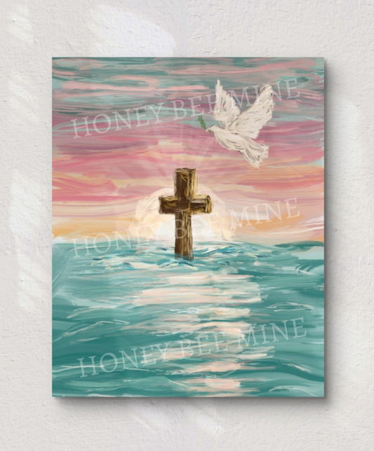 New Beginnings. Satin Art Print.
