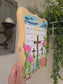 Till The Storm Passes By. Hand Painted Hymn on sealed Wooden  Plaque.