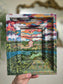 Out Of His Heart Will Flow Living Water. Print Inside Painted Frame.