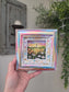 Be Transformed. Print Inside Handmade Painted Frame.