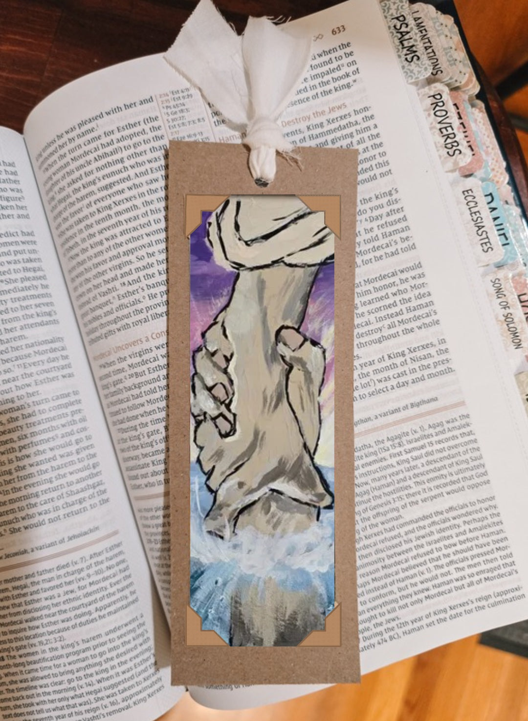 Holding Onto You Bookmark.