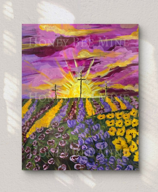 Fields Of Peace. Art Print.