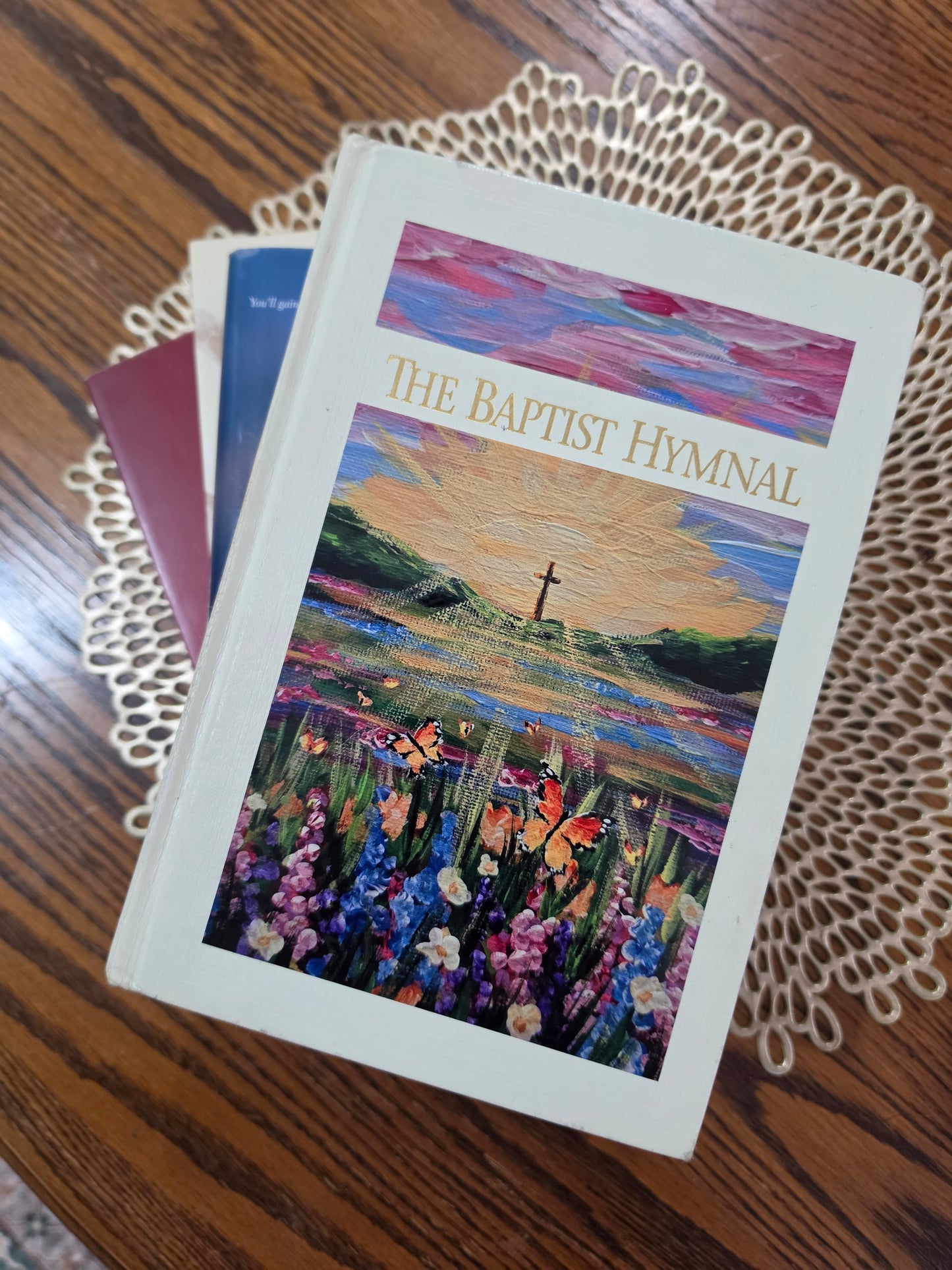 The Old Has Gone, The New Is Here. Art Print Baptist Hymnal.