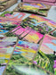 3 Piece Mystery Christian Encouragment Artwork Card Set With Stand.