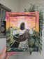 10x12in. In The Beginning, God Created The Heavens and The Earth. Print Inside Orignal Painted Wooden Frame.