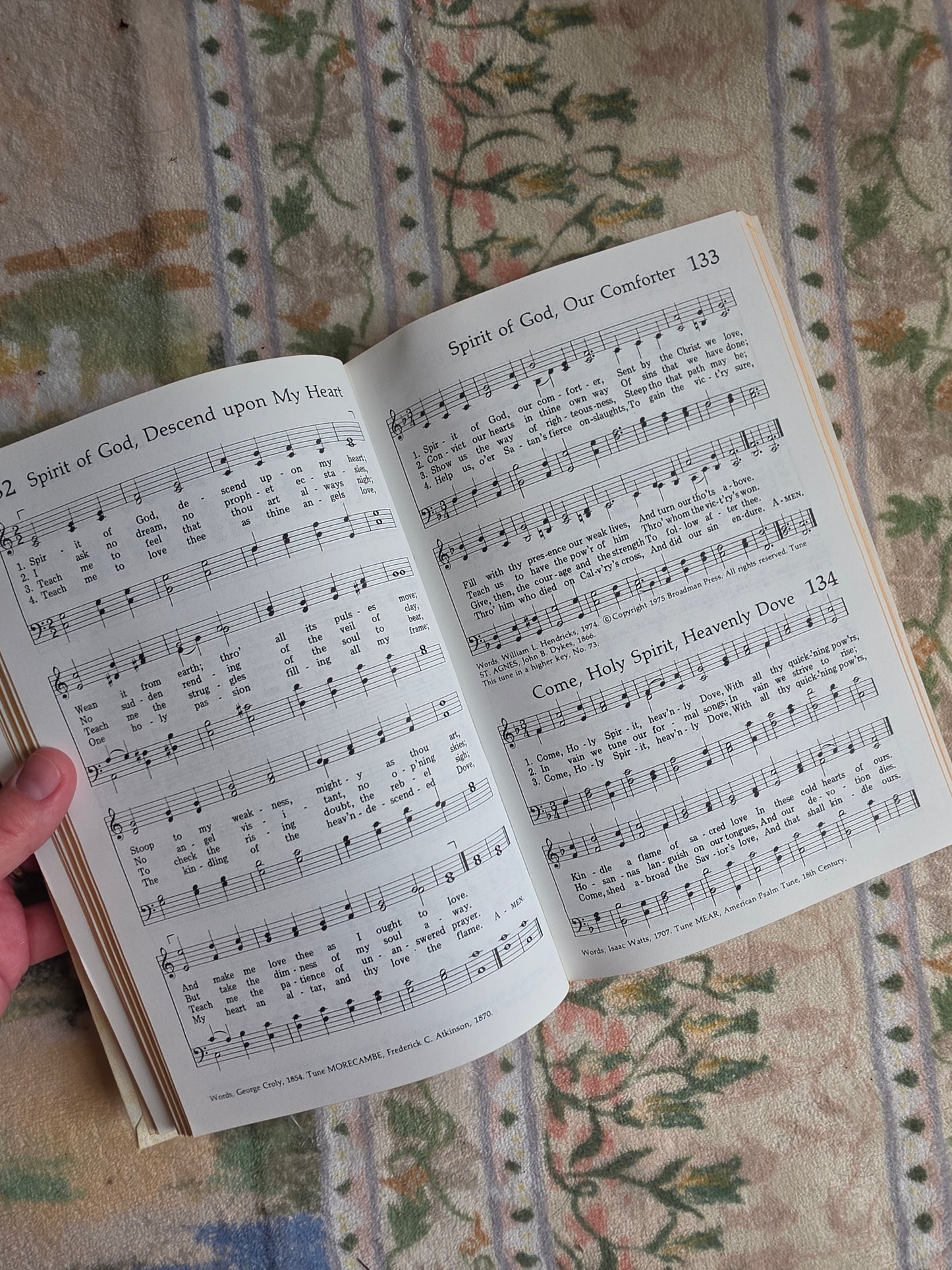 Come Near To God. He Will Come Near To You. Art Print Baptist Hymnal.