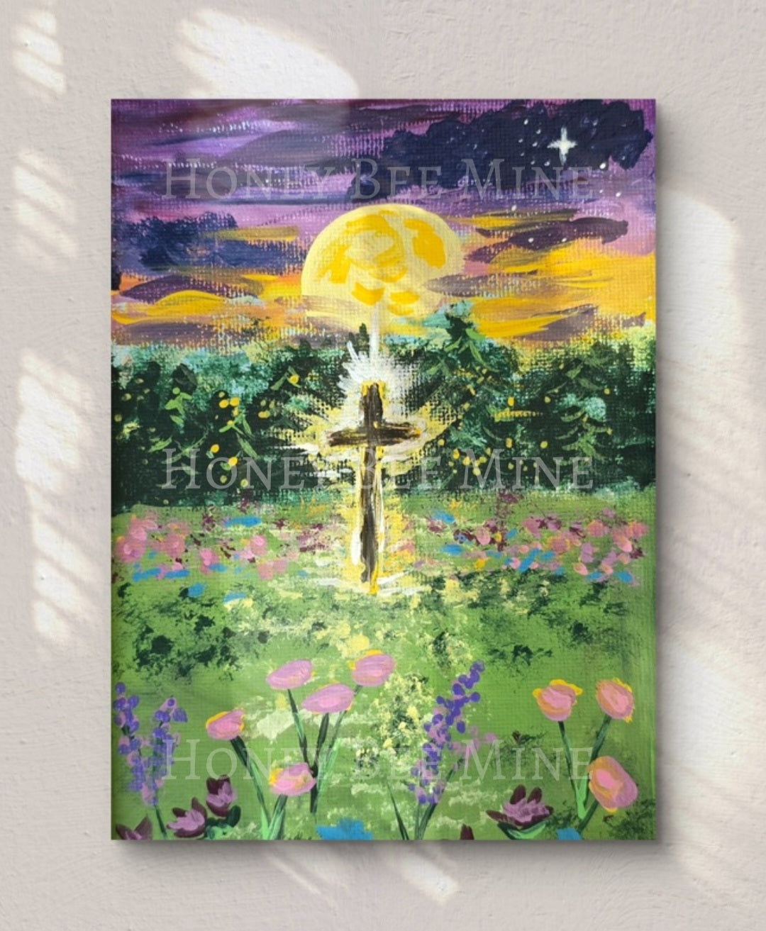 The Light Shines In The Darkness, and The Darkness Has Not Overcome it. Art Print.