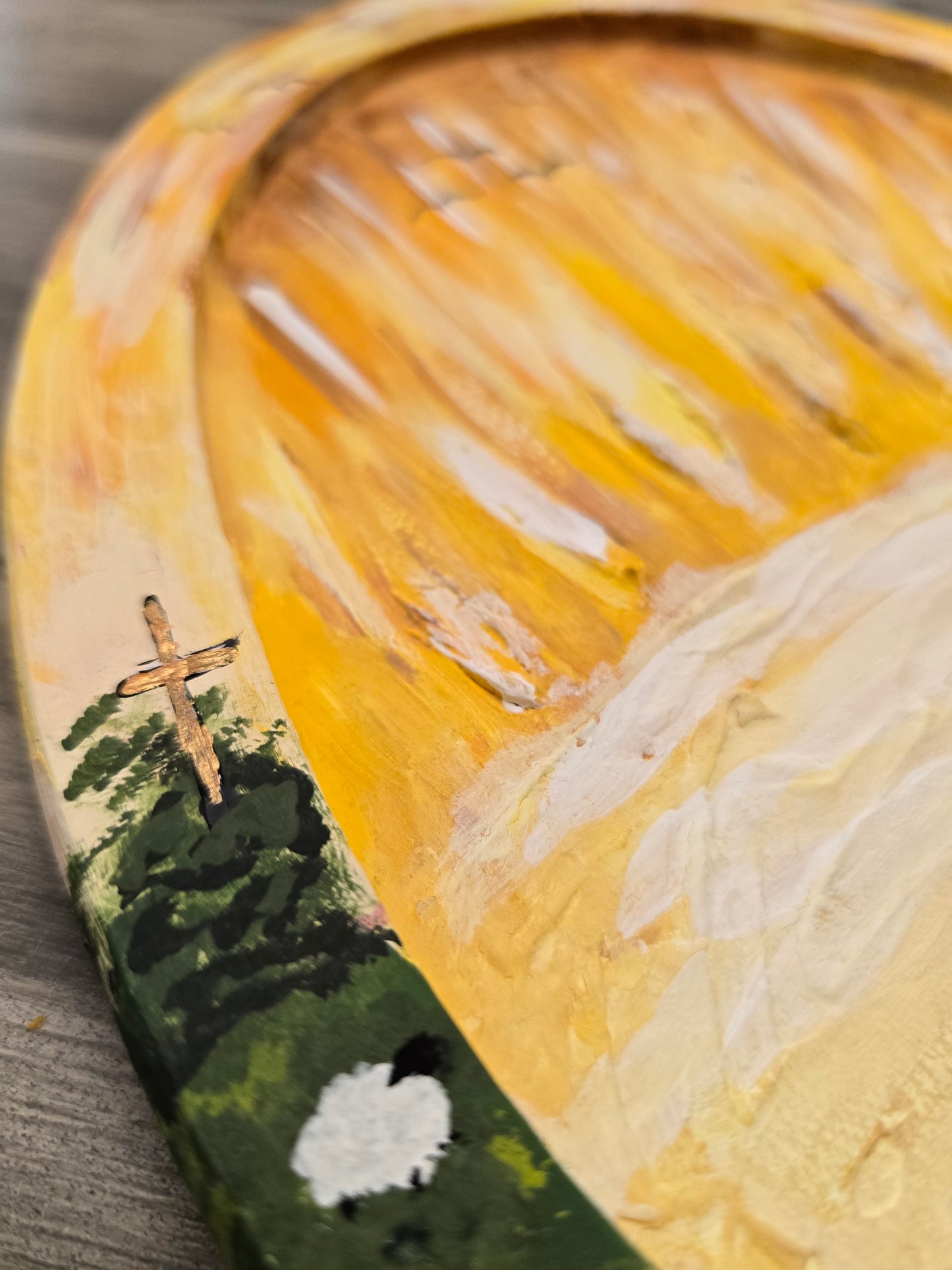 The Lord is My Shepherd Original Painting.