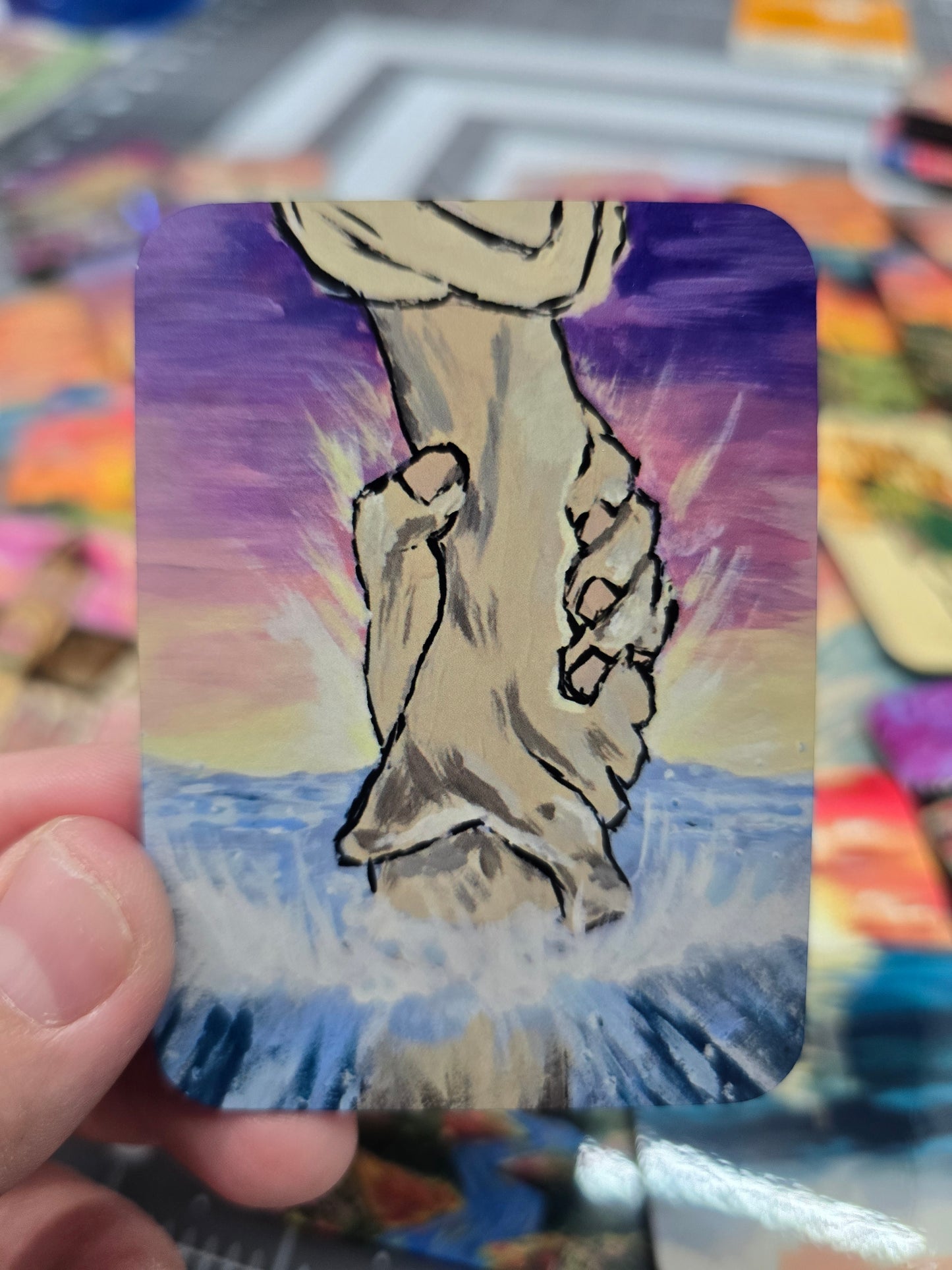 10 Pack Mini Artwork Magnet Bundle. (Please read description)