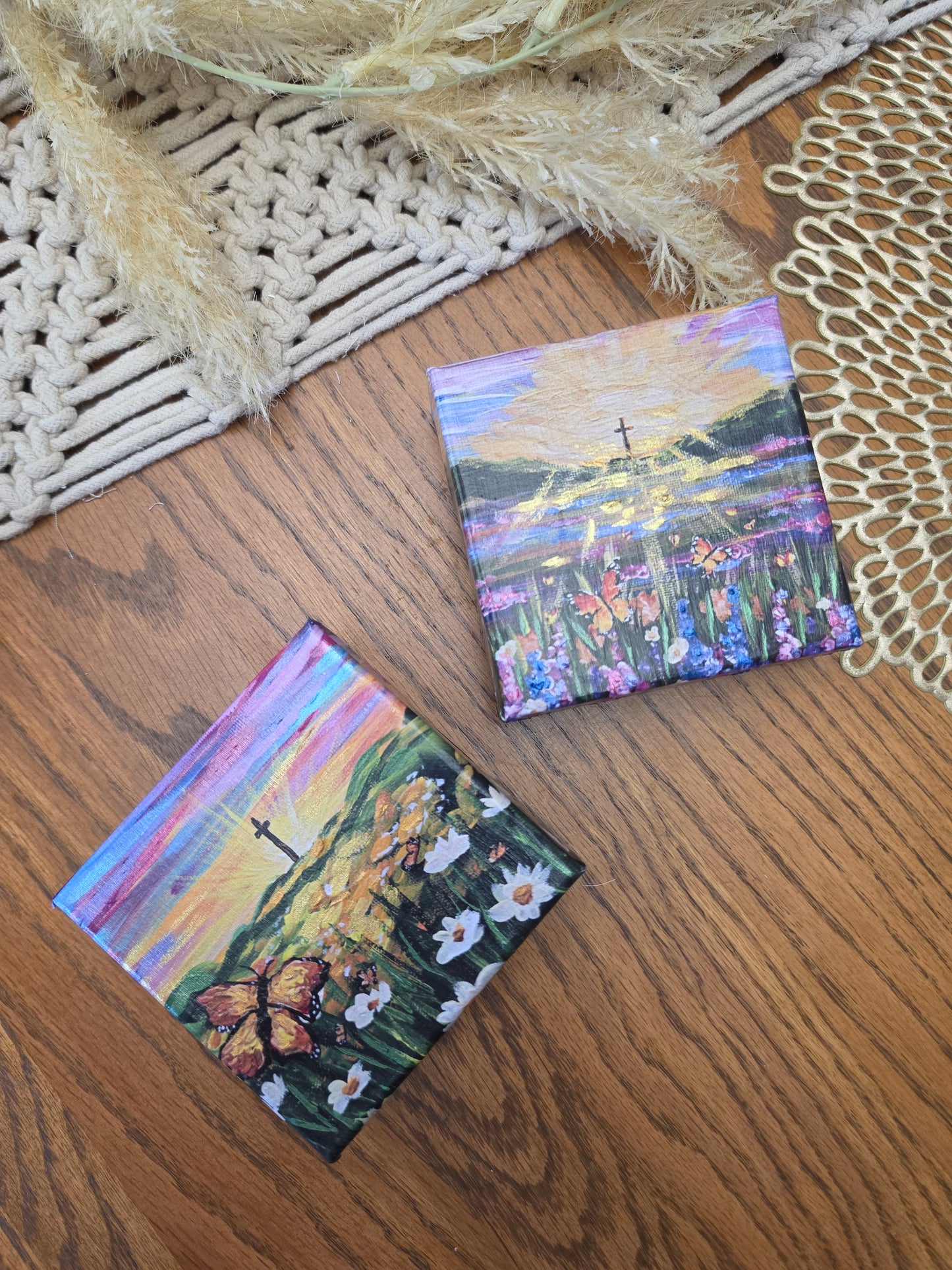 Wrapped Canvas Bundle Mixed Media Prints