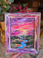Living Waters. Print Inside Handmade Frame