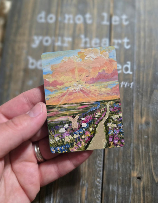 Miniature Artwork Magnet