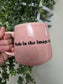 Made In The Image of God Butterfly Mug.