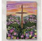 Mini Golden Painted Framed, Textured Artwork Magnet. READ DESCRIPTION.