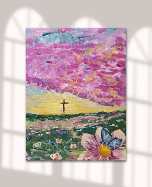 A Glorious Day. Satin Art Print.