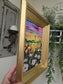Be Transformed. Heavy Golden Wooden Framed Textured Canvas Art Print.