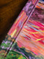 9.5x11.5in Sunrays Beaming Through The Clouds. Print Inside Original Painted Frame.