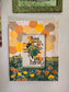 9.5x10.5in Kind Words Are Like Honey. Print Inside Original Painted Frame.