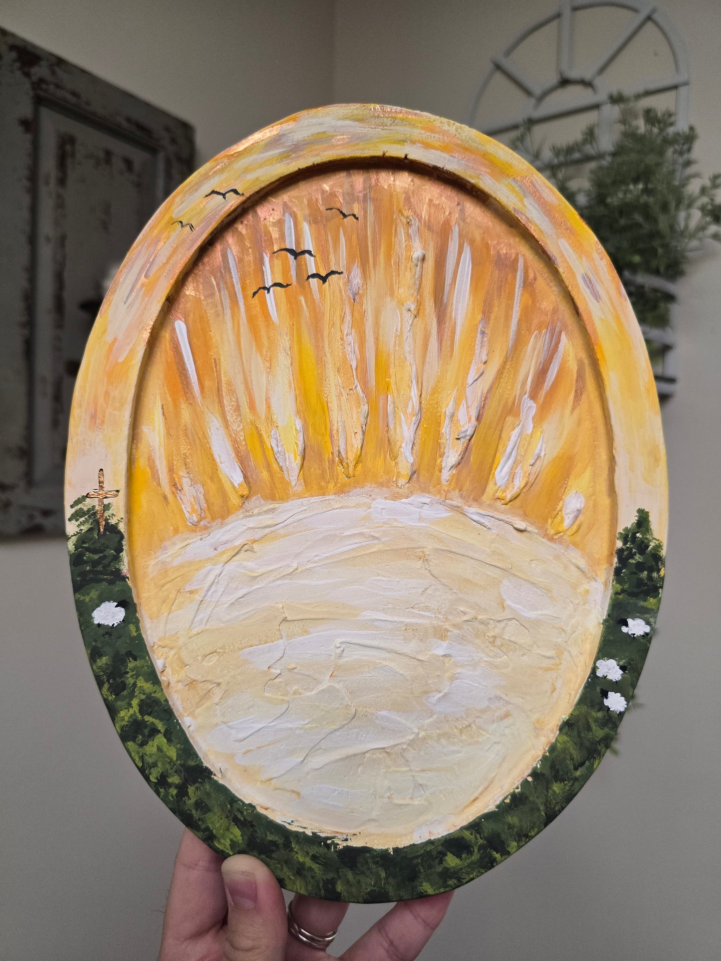The Lord is My Shepherd Original Painting.
