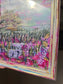 The Lord Is My Shepherd Hymn On HBM Artwork. Inside Hand Painted Frame.