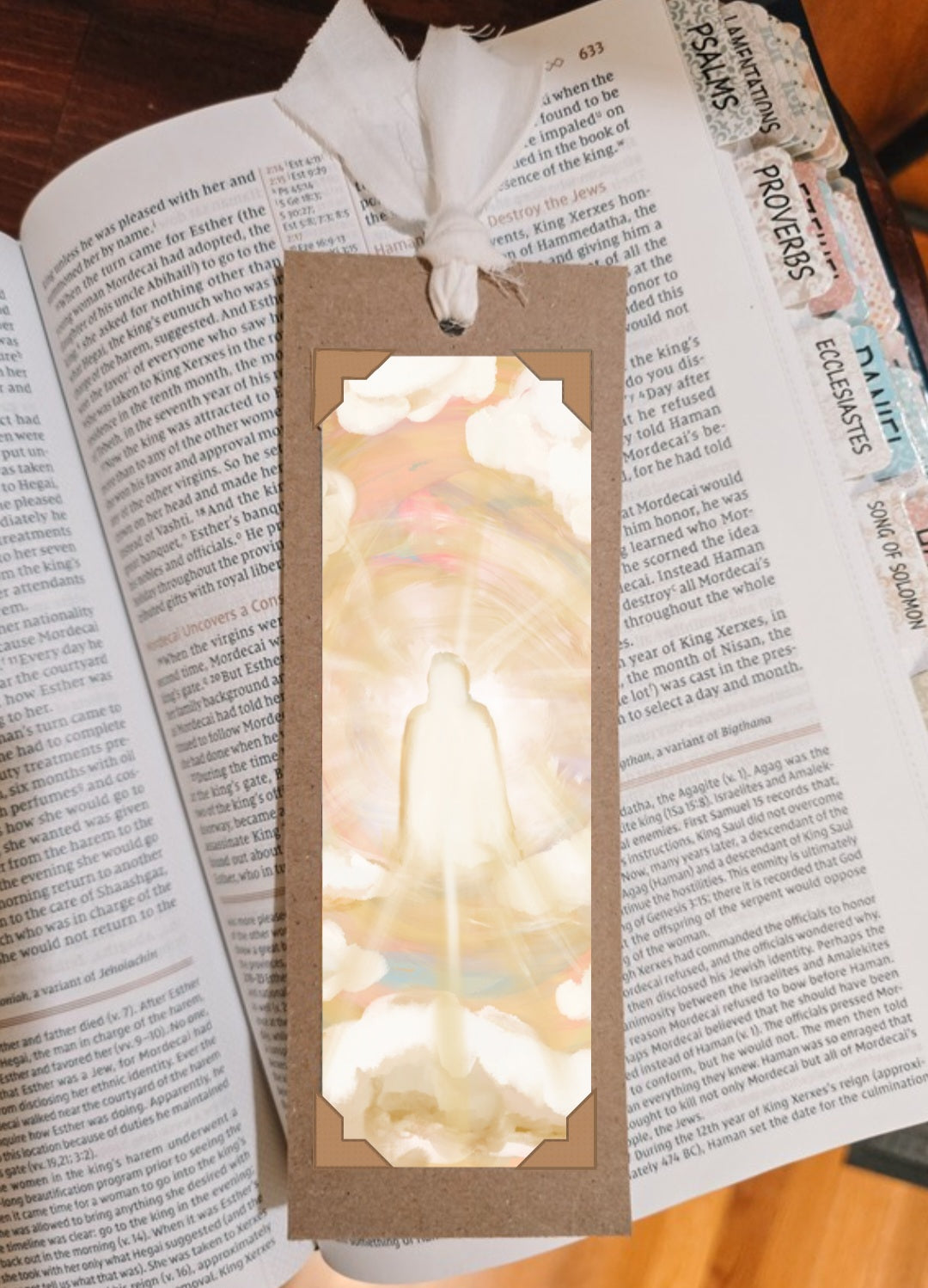 The Light Of The World Bookmark.