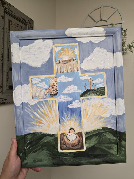Life Of Jesus. Original Art.