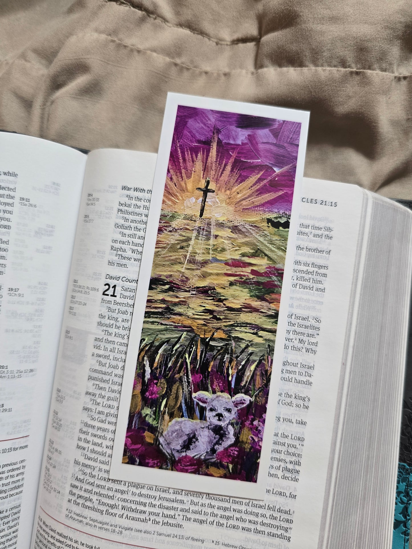 He Left The 99. Bookmark.