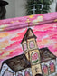 9.5x11.5in But Thanks Be To God. Print Inside Original Painted Frame.