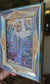 Beauty At Rock Bottom. Print Inside Handmade Painted Frame.