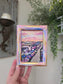Set Your Mind On Things Above. Print Inside Hand Painted Frame.